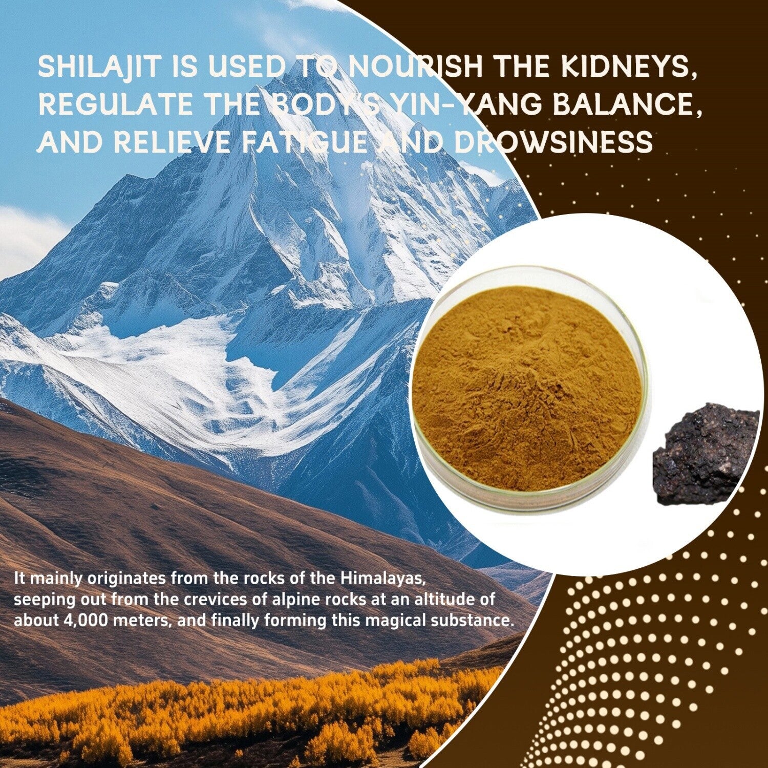 Organic Formula Ginseng Five Treasure Tea, Kidney Tea Chinese Herbal Tea for Men